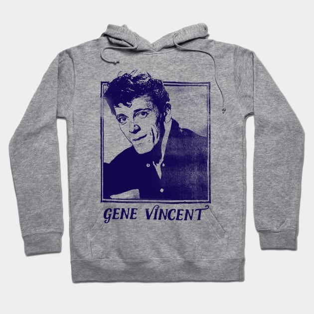 Gene Vincent // Rock N Roll Fan Design Hoodie by DankFutura